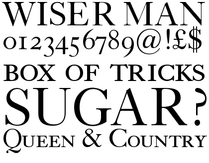 Caslon Classico&trade; Roman SC