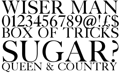 Caslon Titling