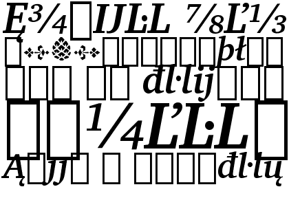 Charter Bold Italic Extension