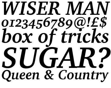 Charter Bold Italic OSF