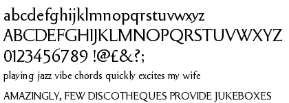 Cimiez Roman Demi Serif