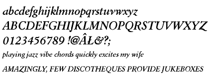 Cloister URW CE Bold Italic