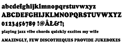 Cooper Antique CE Condensed (D)