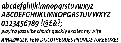 Corpid E1s Cond Bold Italic