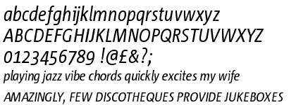 Corpid E1s Cond Regular Italic