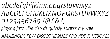 Corpid E1s SemiCond Light Italic