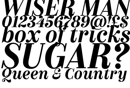 Couturier Semi Bold Italic