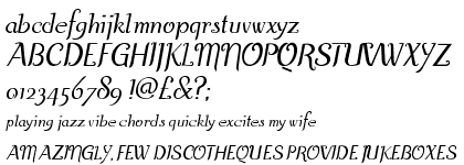 Curly Lady Regular Italic