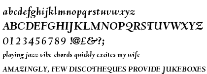 Deepdene URW Bold Italic