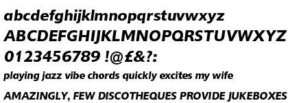 Delargo DT Demi Italic