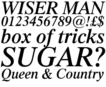 Dutch 801 Semi Bold Italic