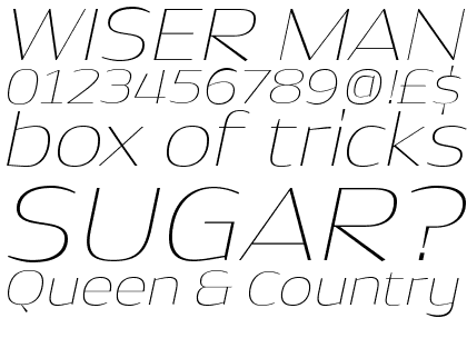 Dynasty Thin Italic