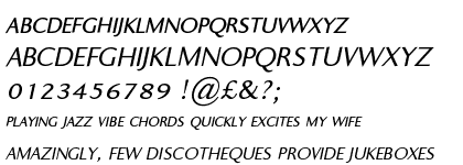 Ela Sans Plain Caps Italic