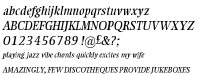 Ellington&trade; Italic