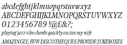 Ellington&trade; Light Italic