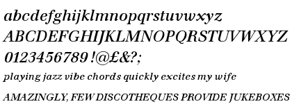 Emona&trade; Semi Bold Italic