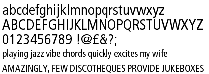 Frutiger&trade; Std 57 Condensed