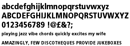 Frutiger&trade; Std 77 Black Condensed