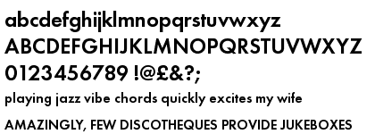 Futura Demi Bold