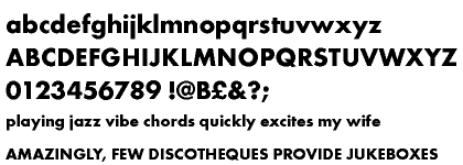 Futura Greek Bold