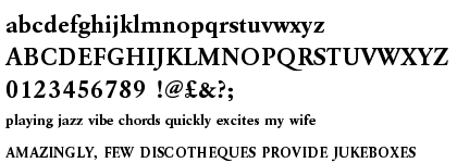 Garamond URW Bold Wide