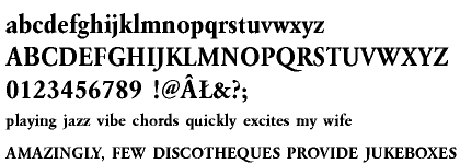 Garamond URW CE Bold Narrow