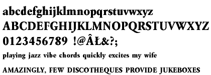 Garamond URW CE Extra Bold Narrow