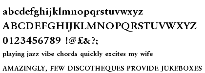 Garamond URW Demi Wide