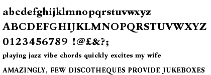 Garamond URW Extra Bold Extra Wide