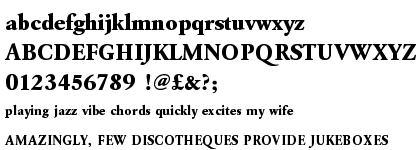 Garamond URW Extra Bold Wide