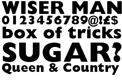 Gill Sans&reg; Extra Bold