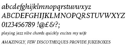 Goodchild Italic