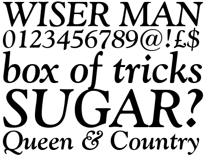 Goudy Old Style Bold Italic