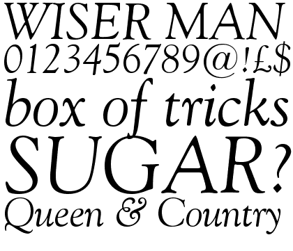 Goudy Old Style Italic