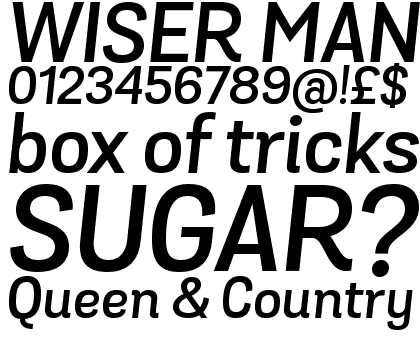 Grota Sans Semi Bold Italic