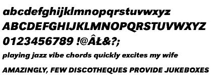 Grotesk URW 2031 CE Bold Italic