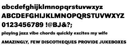 Grotesk URW 2031 Cyrillic Bold