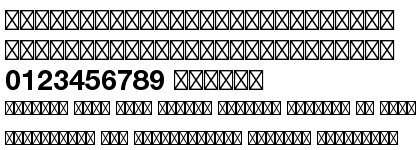 Helvetica&trade; Std Fractions Bold