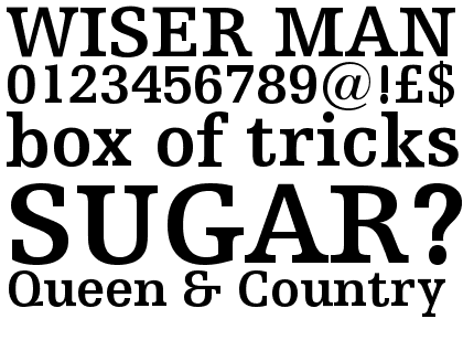 Humanist Slabserif 712 Bold