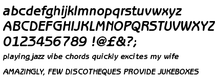 ITC Benguiat Gothic&trade; Bold Oblique