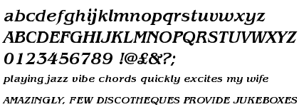 ITC Benguiat&trade; Medium Italic