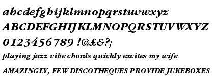 ITC Garamond&trade; Bold Italic