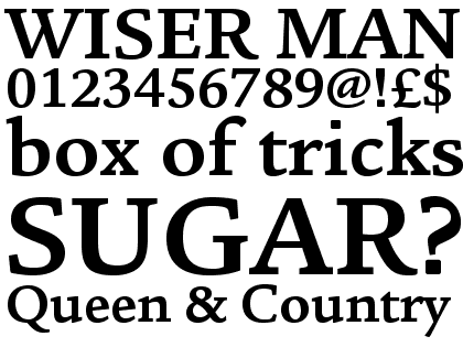 ITC Legacy&trade; Square Serif Std Bold