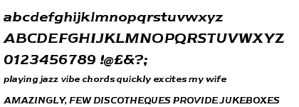 ITC Newtext&trade; Demi Italic