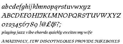 ITC Oldrichium&trade; Italic