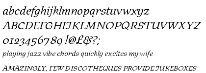 ITC Oldrichium&trade; Light Italic