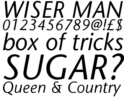 ITC Stone&reg; Sans Medium Italic