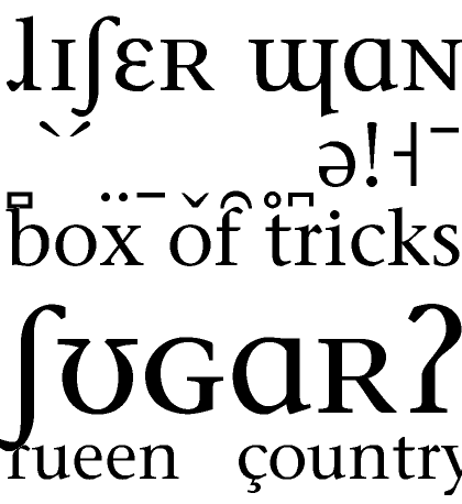 ITC Stone&reg; Serif Phonetic