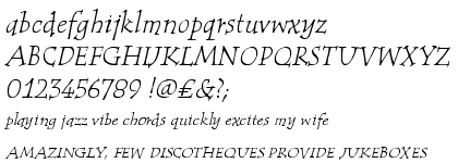 ITC Tempus&trade; Italic