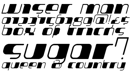 Jakone Extended Bold Italic